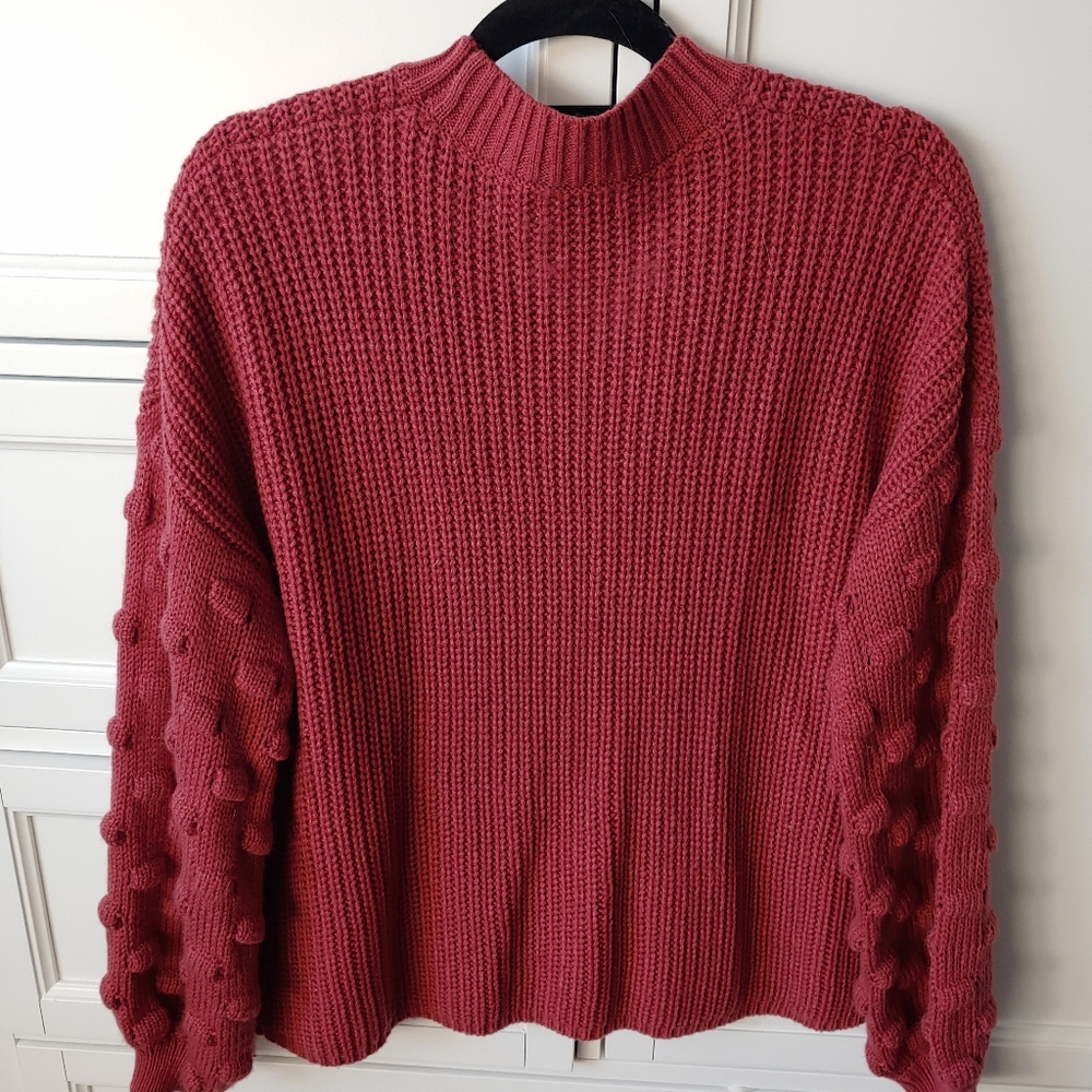 Puff Sleeve Sweater - image 3